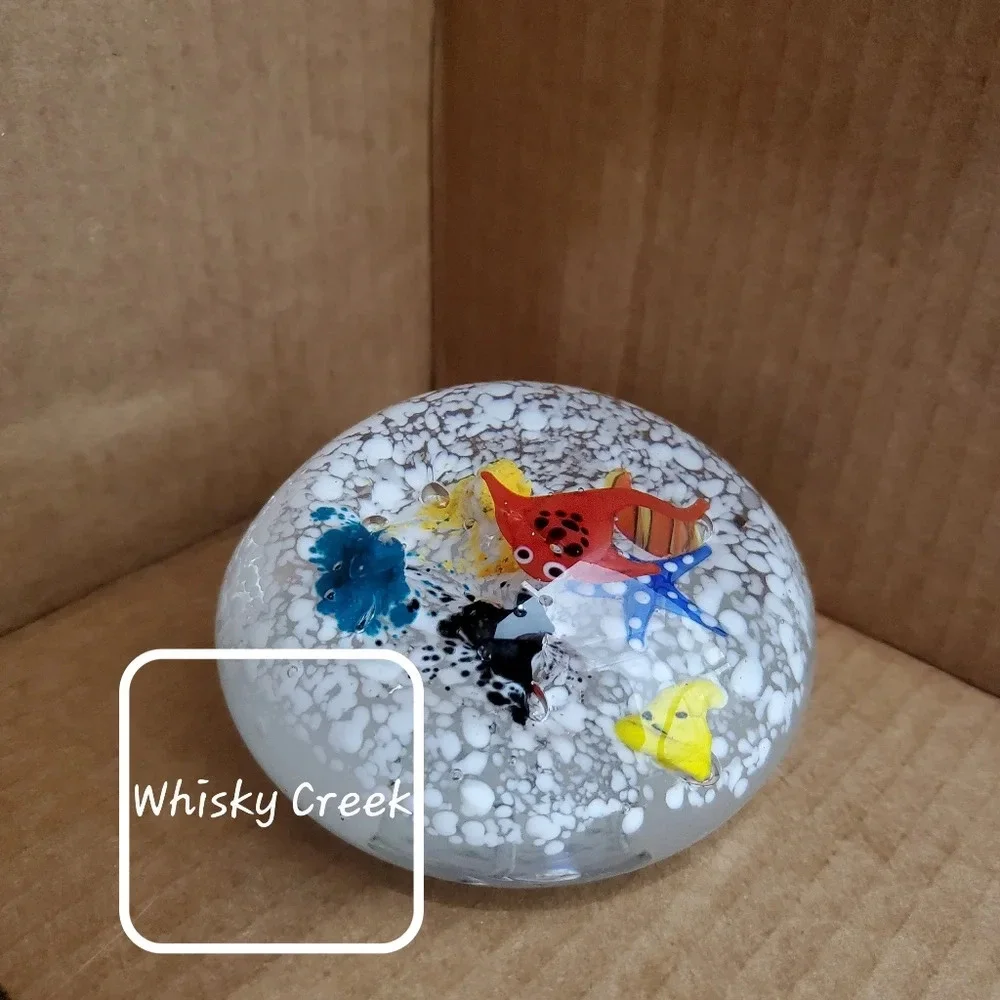 ๐ ๐ ๐ ๐โโ๏ธ Stingray & Starfish Paperweight - Picture 2 of 7